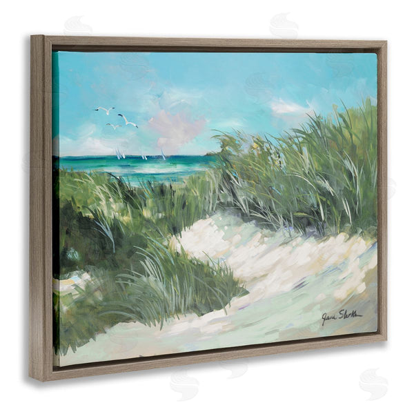 Stupell Industries Jane Slivka | Beach Grass Painting Wall Art