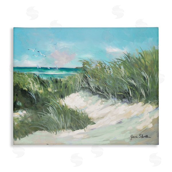 stupell industries Jane Slivka | Beach Grass Painting Wall Art
