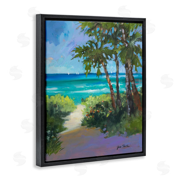Stupell Industries Jane Slivka | Caribbean Beach View Wall Art