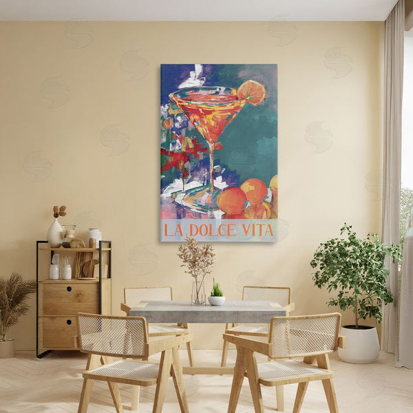Stupell Industries Jane Slivka | Citrus Cocktail On Blue Wall Art