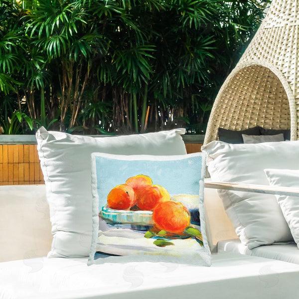 Stupell Industries Jane Slivka | Citrus Plantation Still Life Throw Pillow