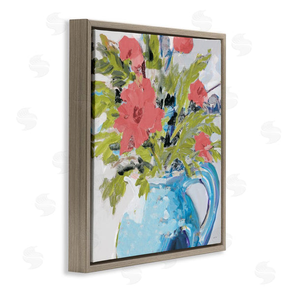 Stupell Industries Jane Slivka | Daisies In Blue Vase Wall Art