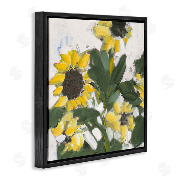 Stupell Industries Jane Slivka | Expressive Sunflower Brush Strokes