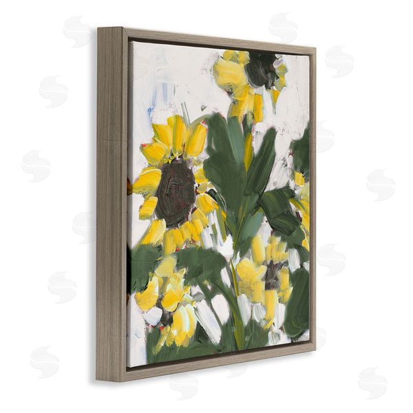 Stupell Industries Jane Slivka | Expressive Sunflower Brush Strokes