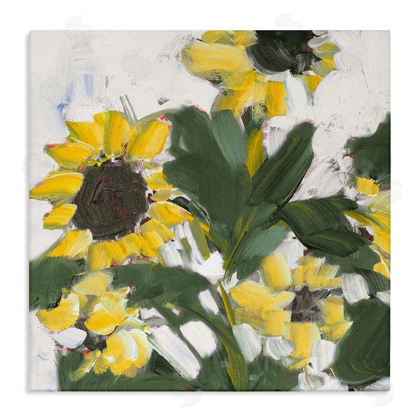 stupell industries Jane Slivka | Expressive Sunflower Brush Strokes