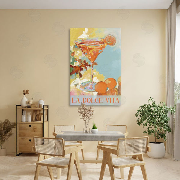 Stupell Industries Jane Slivka | La Dolce Vita Citrus Cocktail Wall Art