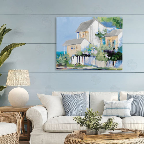 Stupell Industries Jane Slivka | Living By The Water Cottage Wall Art