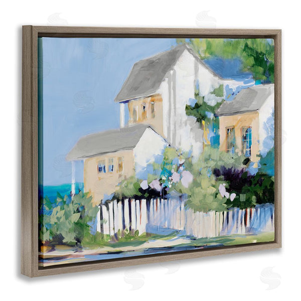 Stupell Industries Jane Slivka | Living By The Water Cottage Wall Art