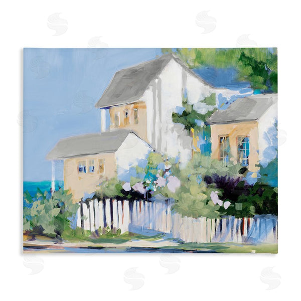 stupell industries Jane Slivka | Living by the Water Cottage Wall Art