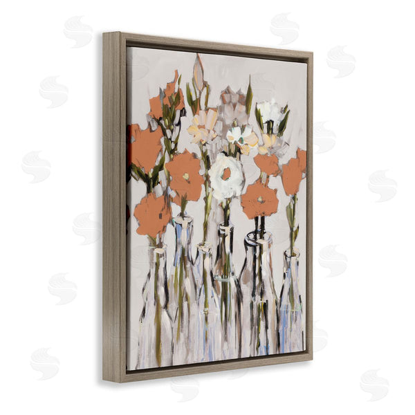 Stupell Industries Jane Slivka | Modern Flower Vases Painting Wall Art