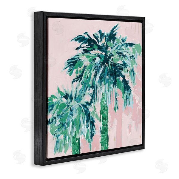 Stupell Industries Jane Slivka | Modern Green & Pink Palms Wall Art