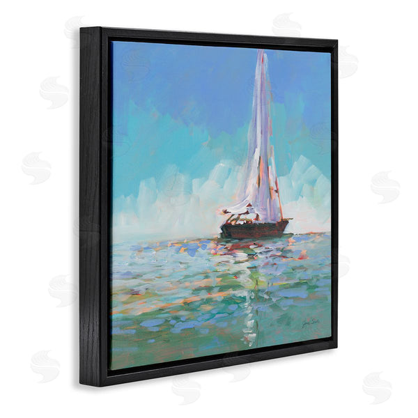 Stupell Industries Jane Slivka | Quiet Sailing Painting Wall Art