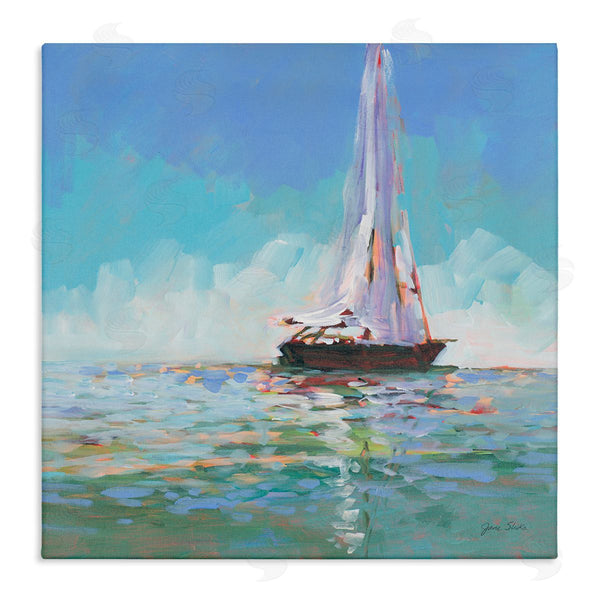 stupell industries Jane Slivka | Quiet Sailing Painting Wall Art