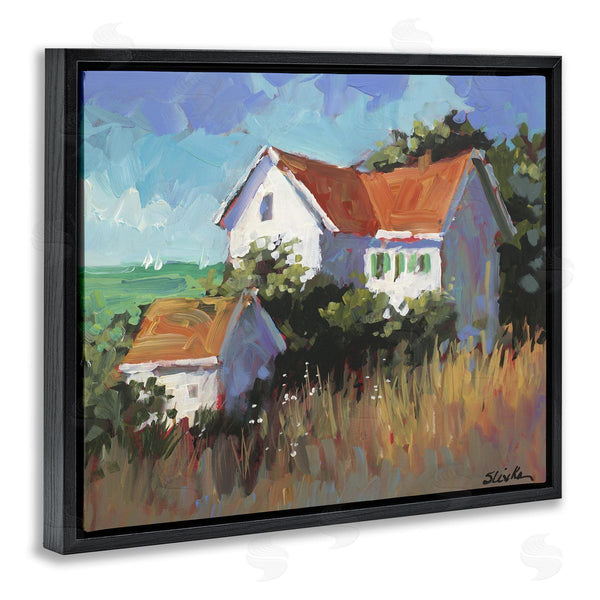 Stupell Industries JANE SLIVKA | Seaside House With Ocean View