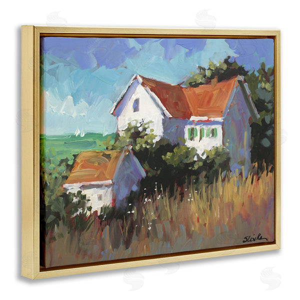 Stupell Industries JANE SLIVKA | Seaside House With Ocean View