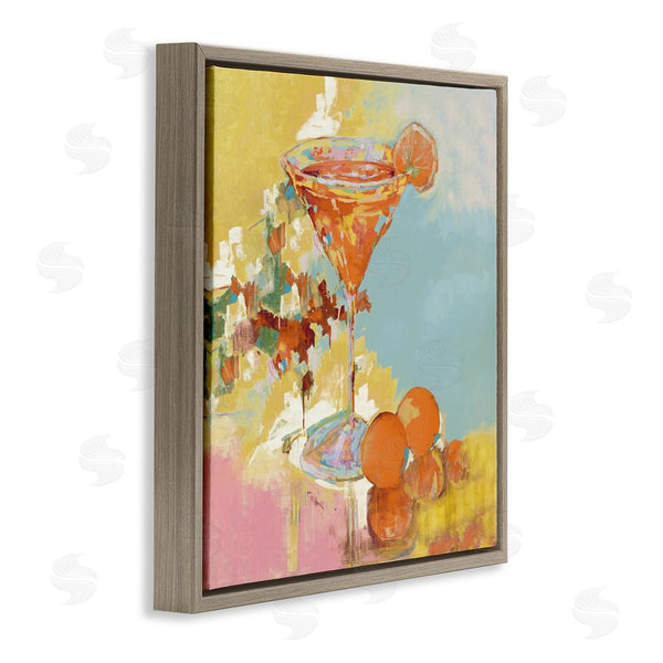 Stupell Industries Jane Slivka | Summer Citrus Martini Wall Art