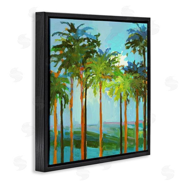 Stupell Industries Jane Slivka | Tall Palms Abstraction