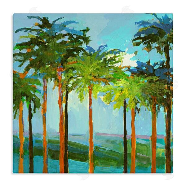 stupell industries Jane Slivka | Tall Palms Abstraction