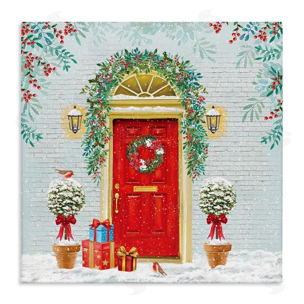 stupell industries Jane Sunner | Winter Doorway Christmas Gifts Wall Art