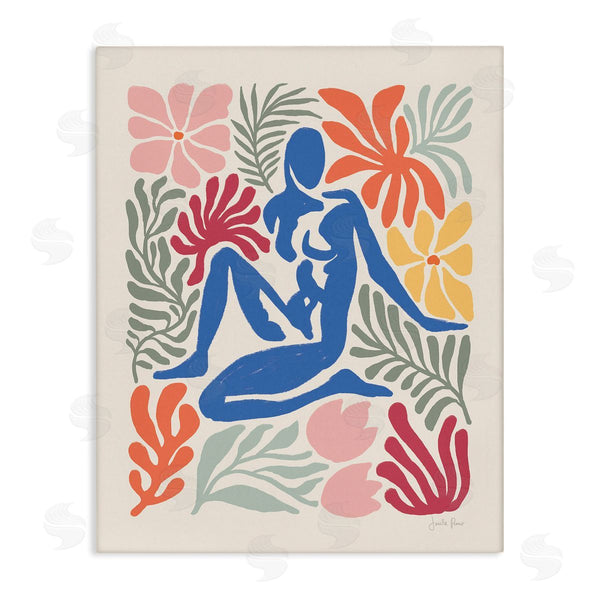 stupell industries Janelle Penner | Abstract Garden with Nude Wall Art