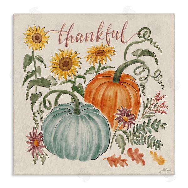 stupell industries Janelle Penner | Autumn Botanical Thankful Nature Wall Art