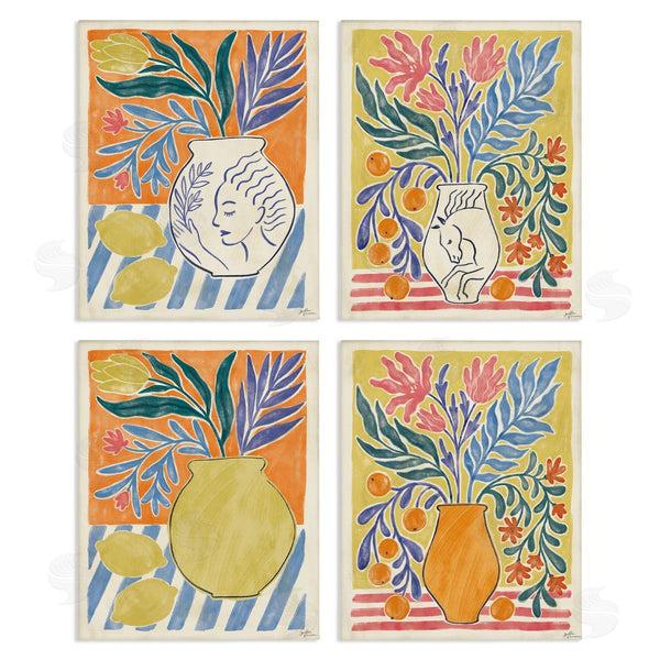 stupell industries Janelle Penner | Cyprus Fruits & Botanicals Wall Art