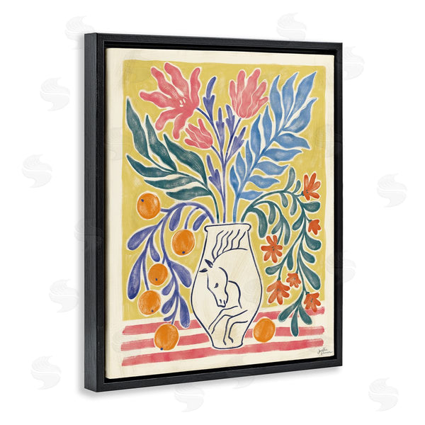 Stupell Industries Janelle Penner | Cyprus Oranges & Plant Still Life