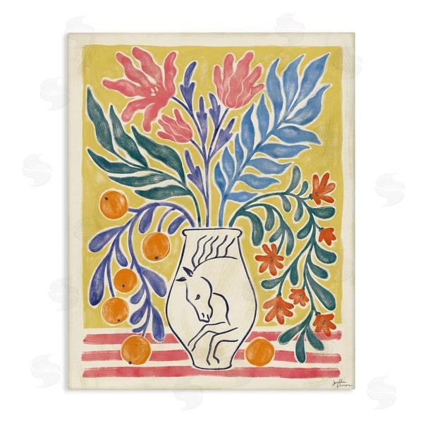 stupell industries Janelle Penner | Cyprus Oranges & Plant Still Life