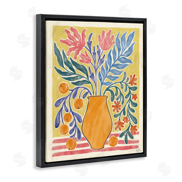 Stupell Industries Janelle Penner | Cyprus Oranges & Vase Still Life