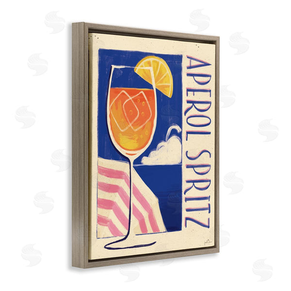 Stupell Industries Janelle Penner | Retro Aperol Spritz