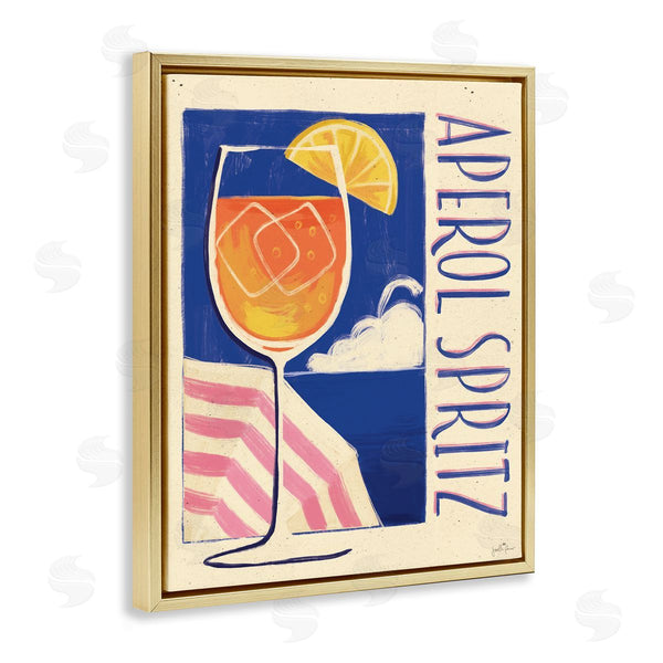Stupell Industries Janelle Penner | Retro Aperol Spritz