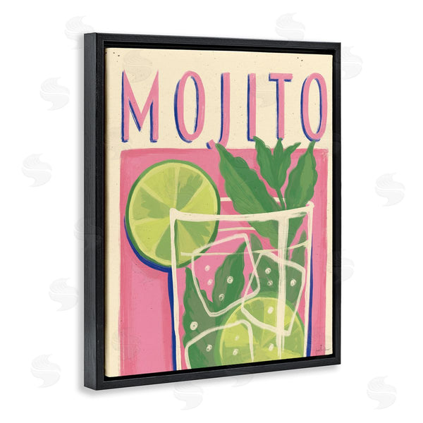 Stupell Industries Janelle Penner | Retro Mojito Cocktail