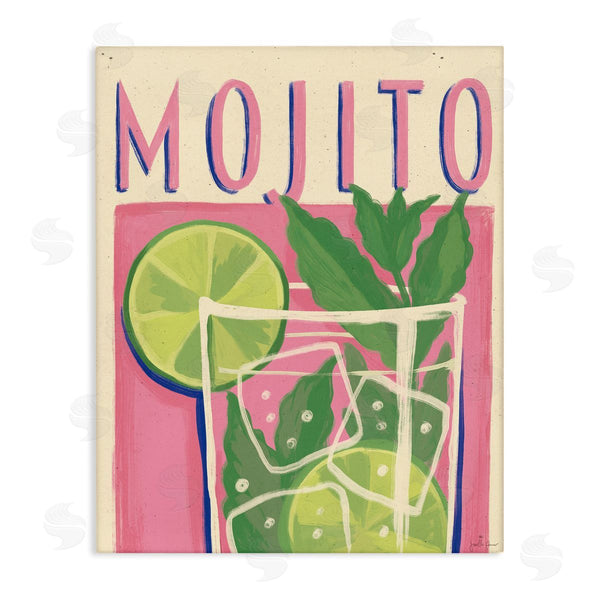 stupell industries Janelle Penner | Retro Mojito Cocktail