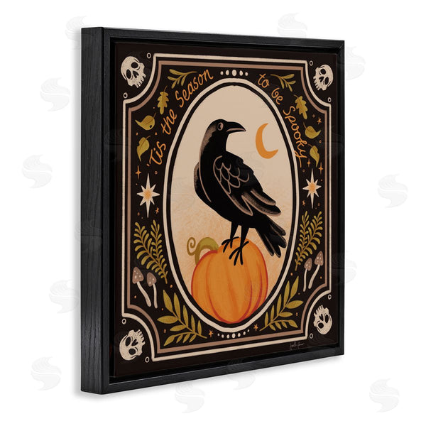 Stupell Industries Janelle Penner | Spooky Season Black Crow Wall Art