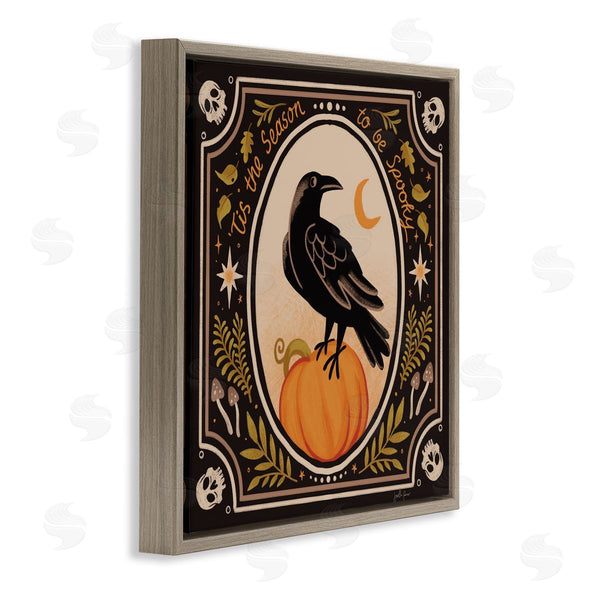 Stupell Industries Janelle Penner | Spooky Season Black Crow Wall Art