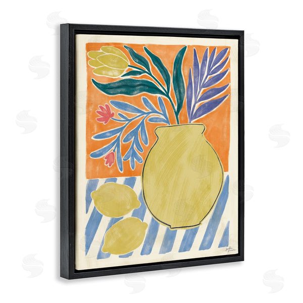 Stupell Industries Janelle Penner | Vase & Lemons Still Life