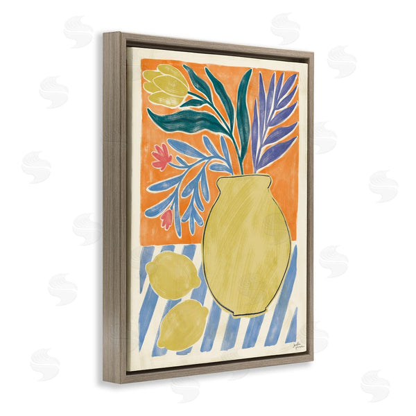 Stupell Industries Janelle Penner | Vase & Lemons Still Life
