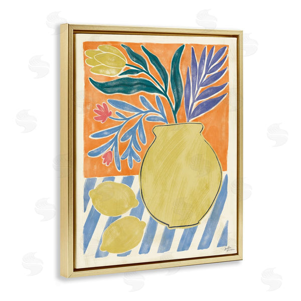 Stupell Industries Janelle Penner | Vase & Lemons Still Life
