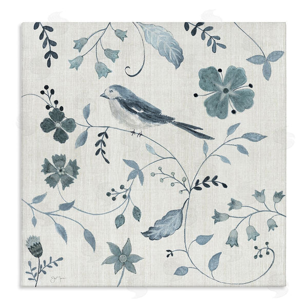 stupell industries Janet Tava | Bird with Patterned Botanicals
