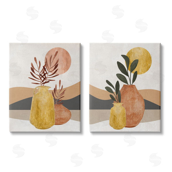 stupell industries Janet Tava | Boho Botanical Sprigs Landscape Wall Art