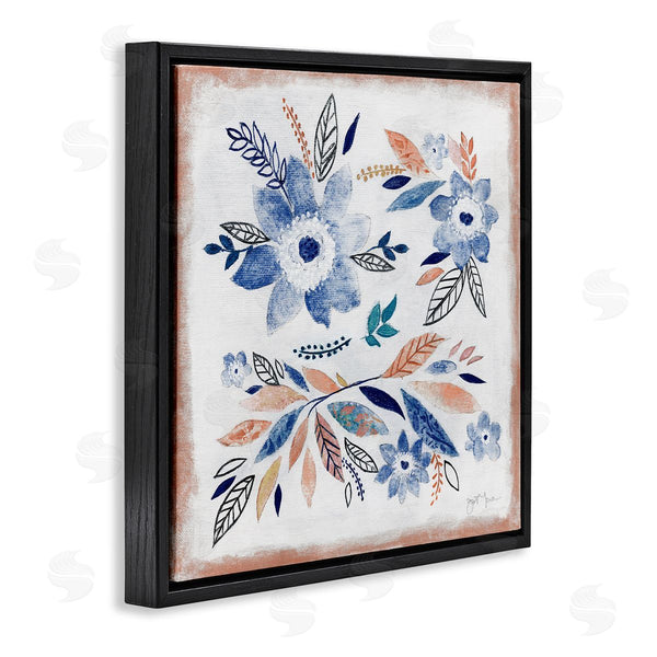 Stupell Industries Janet Tava | Boho Flower Leaf Arrangement Wall Art