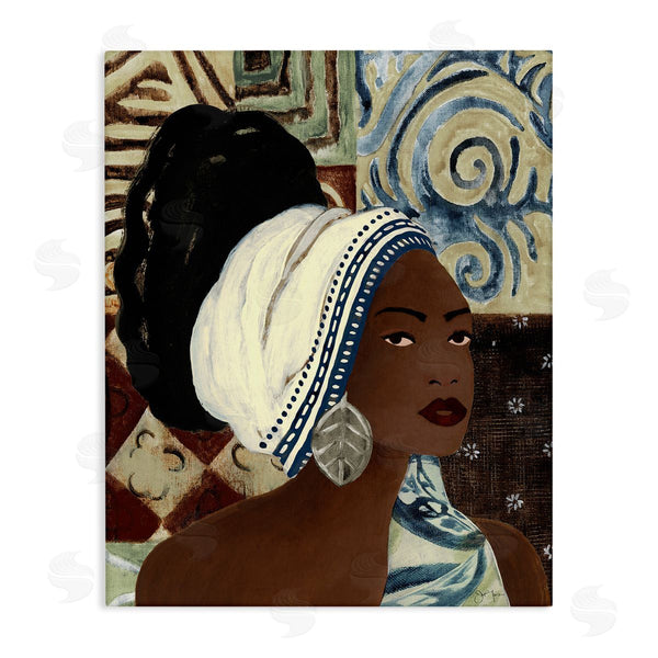 stupell industries Janet Tava | Classy Earth Tones Portrait