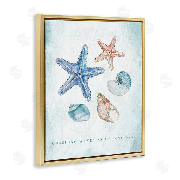 Stupell Industries Janet Tava | Crashing Waves & Sunny Days