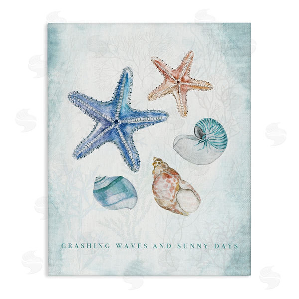 stupell industries Janet Tava | Crashing Waves & Sunny Days