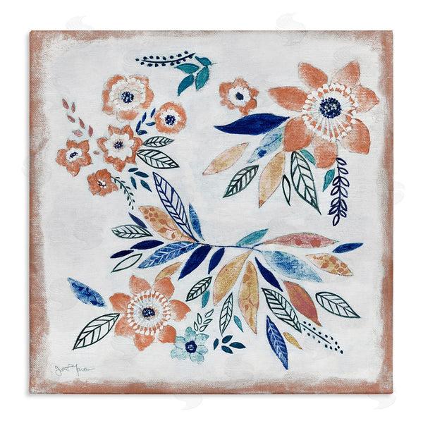 stupell industries Janet Tava | Floral Blossom Patterned Boho Wall Art