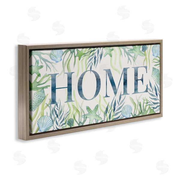 Stupell Industries Janet Tava | Home Nautical Phrase Wall Art