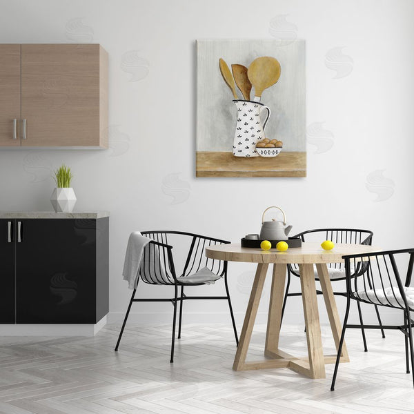 Stupell Industries Janet Tava | Kitchen Eggs & Utensils Still Life Wall Art