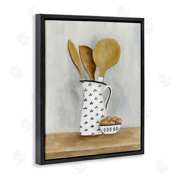 Stupell Industries Janet Tava | Kitchen Eggs & Utensils Still Life Wall Art