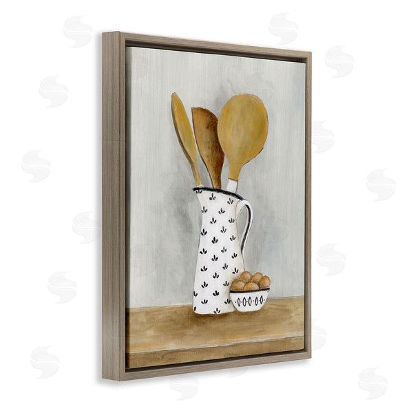 Stupell Industries Janet Tava | Kitchen Eggs & Utensils Still Life Wall Art