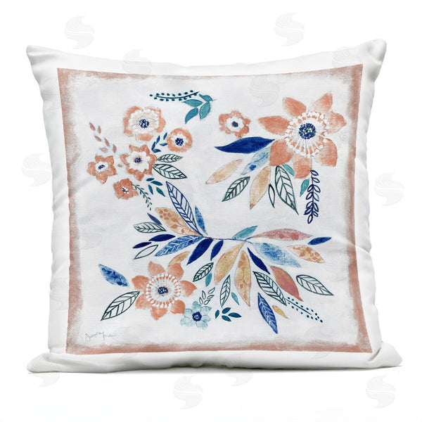 Stupell Industries Janet Tava | Mixed Flower Petals Arrangement Printed Throw Pillow